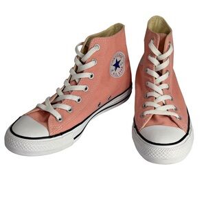 Converse Chuck Taylor All Star High Top Sneakers Pink Womens 8 Mens 6 Unisex